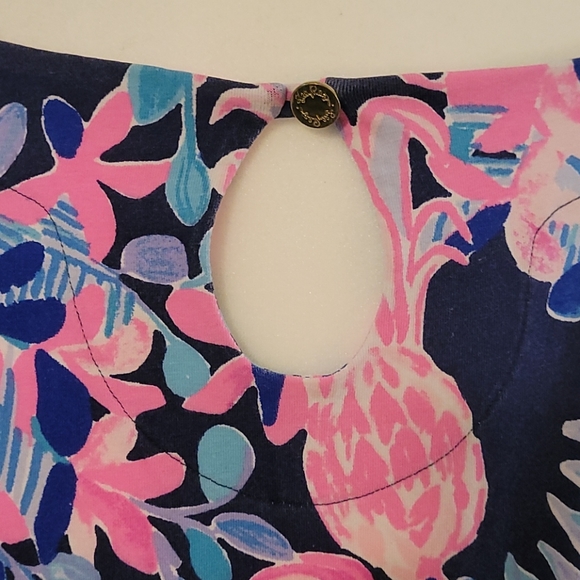 Lilly Pulitzer Boat Neck Top GUC - Picture 4 of 5